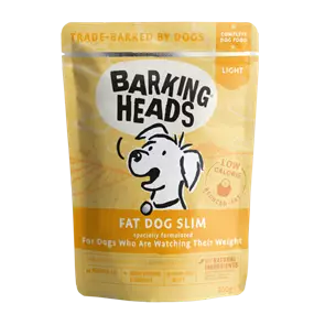 Пауч BARKING HEADS Fat Dog Slim для собак с избыточным весом с с курицей "Худеющий толстячок"