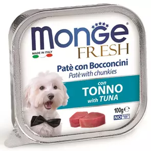 Паштет MONGE Fresh для собак с тунцом with Tuna