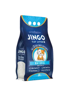 Комкующийся наполнитель Jingo Natural без ароматизатора
