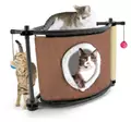 Игровой комплекс с когтеточкой Kitty City для кошек: Сонное царство.  Sleepy Corner : 44*45*45см, с 23061 - фото 4651